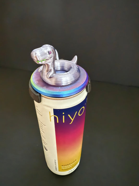 Dino can topper