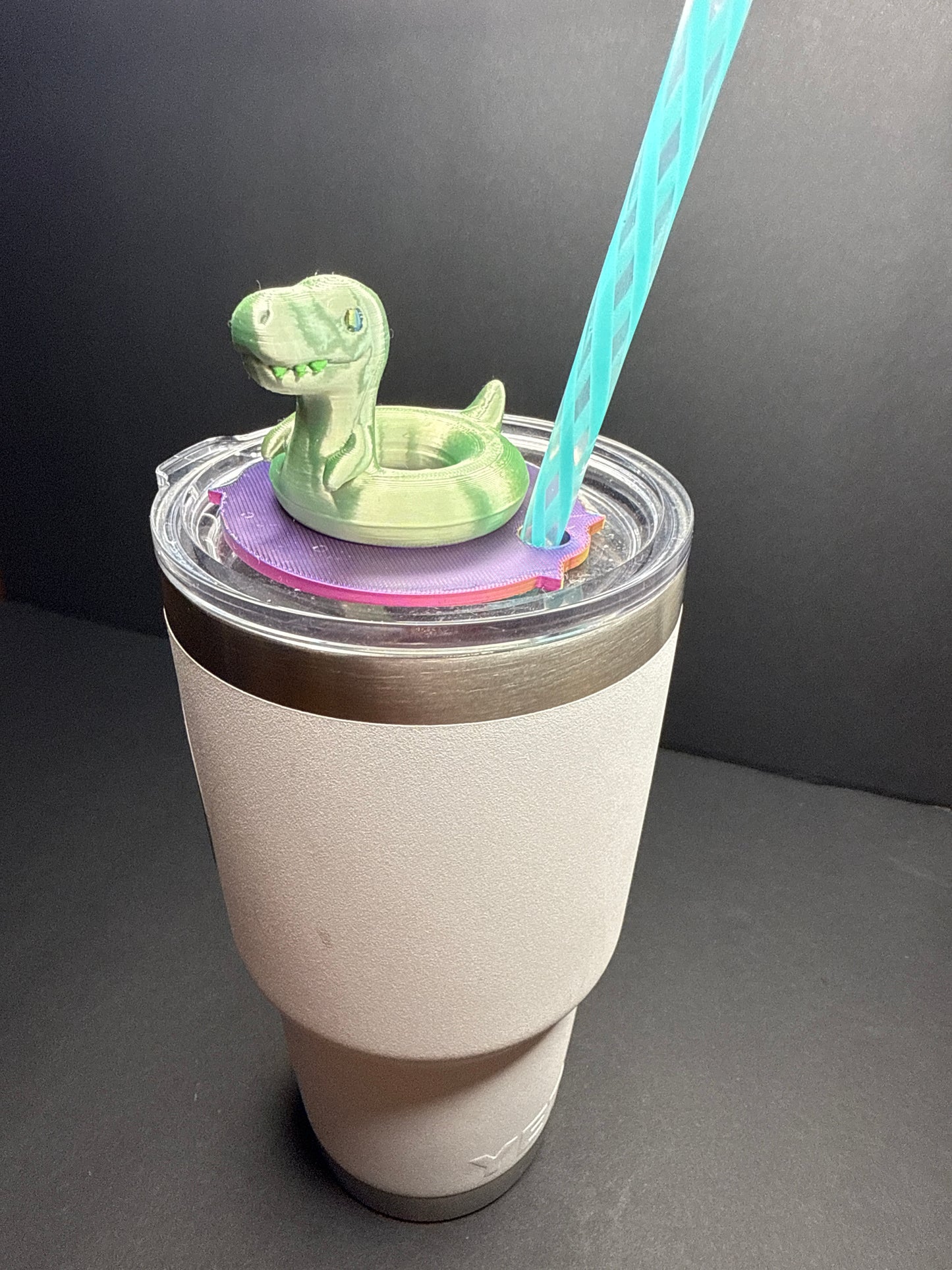 Dino Stanley drink toppers