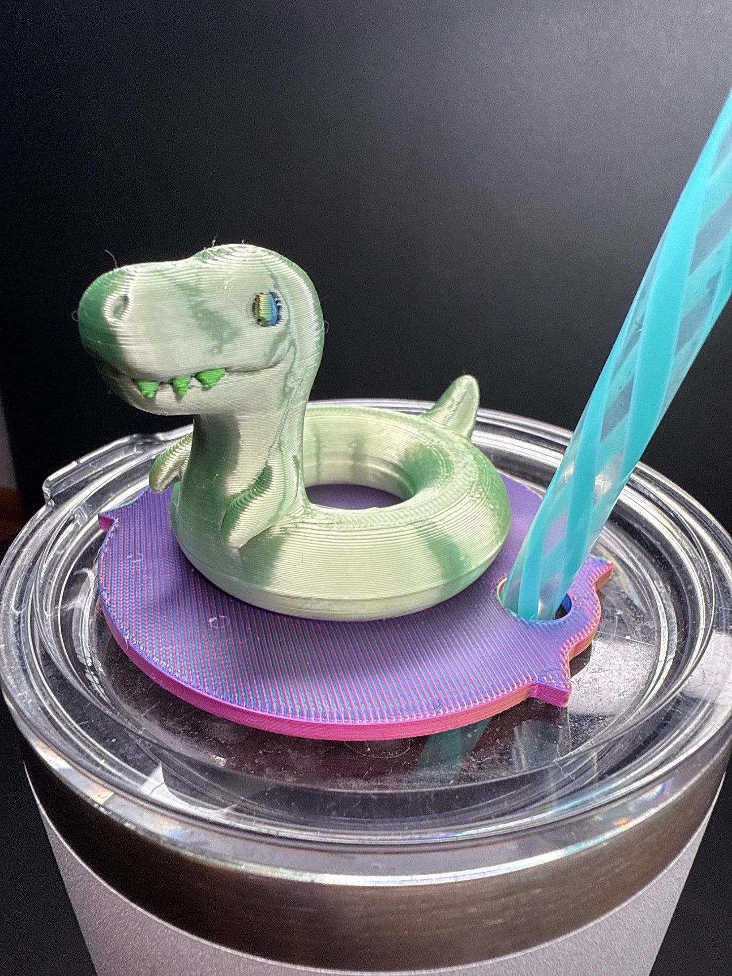 Dino Stanley drink toppers