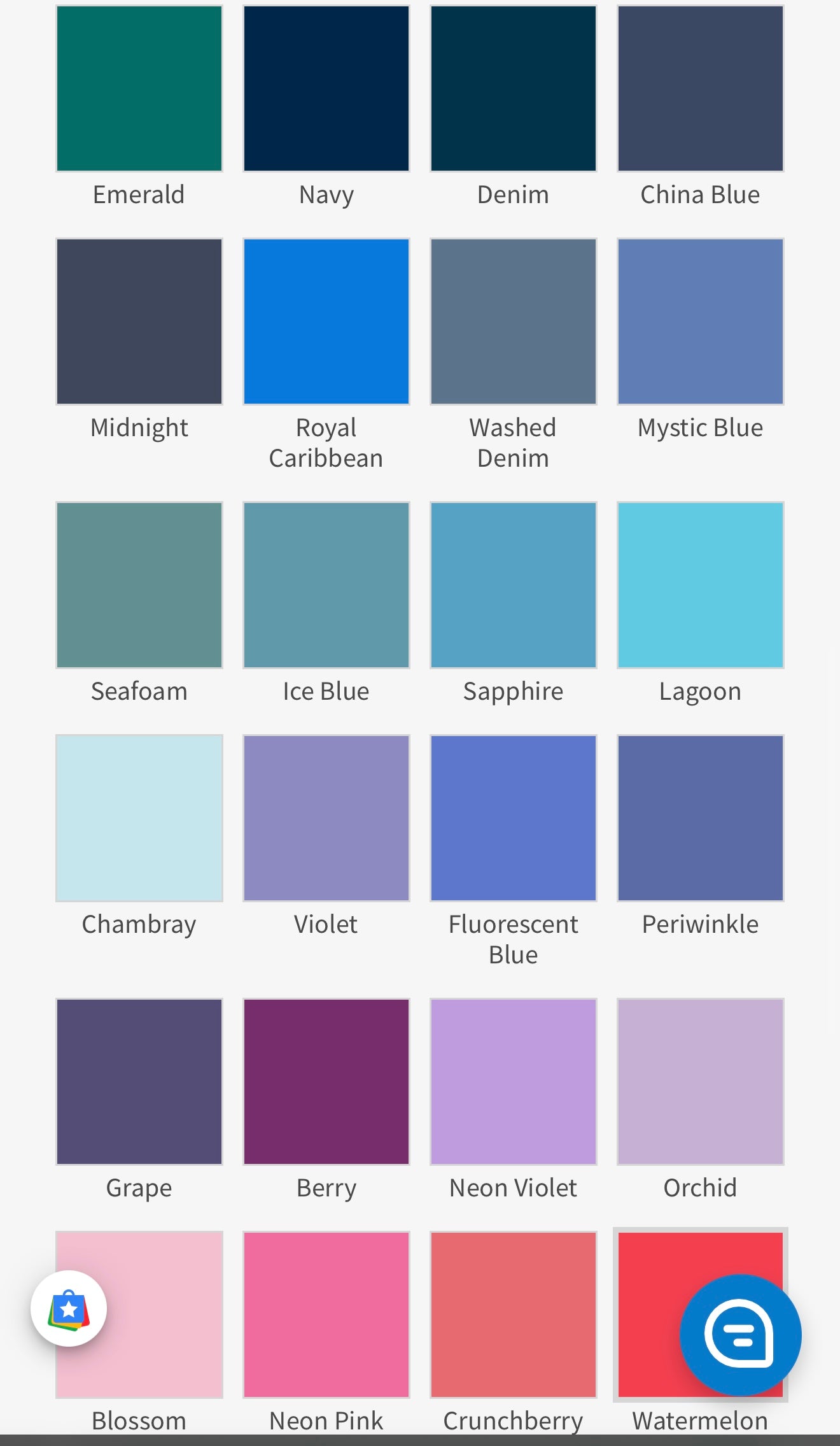 Comfort colors 